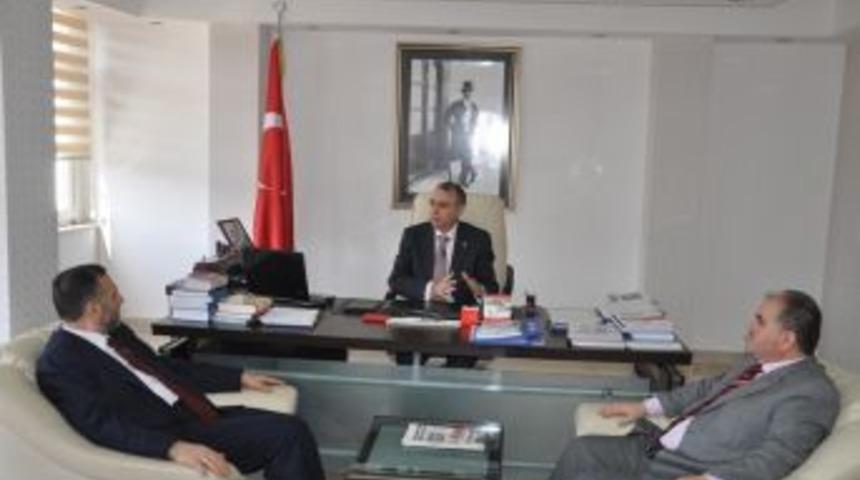 M&uuml;ft&uuml; Belediye Başkanını Ziyaret Etti