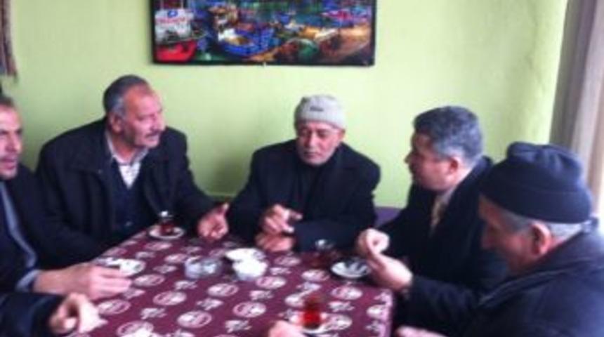 Ak Partili Aras Esnaf Ziyaretini S&uuml;rd&uuml;r&uuml;yor