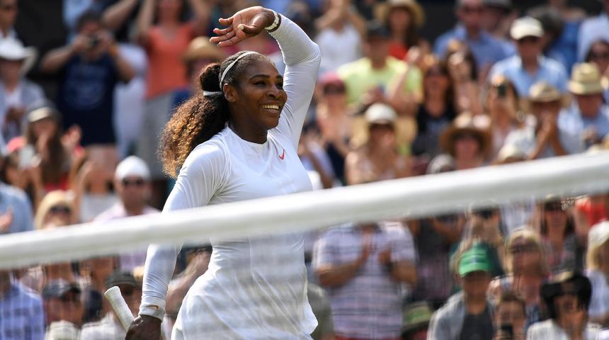 Wimbledon kadınlar finalinde Serena Williams-Angelique Kerber karşılaşacak!