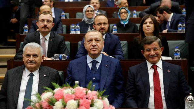 Türkiye'nin son üç başbakanı: Recep Tayyip Erdoğan, Ahmet Davutoğlu ve Binali Yıldırım