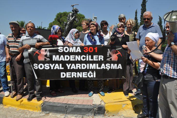 Madenci aileleri, 'adalet buluşması' için Soma'dan yola çıktı