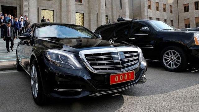 Binali Yıldırım'ın makam aracının plakası değiştirildi