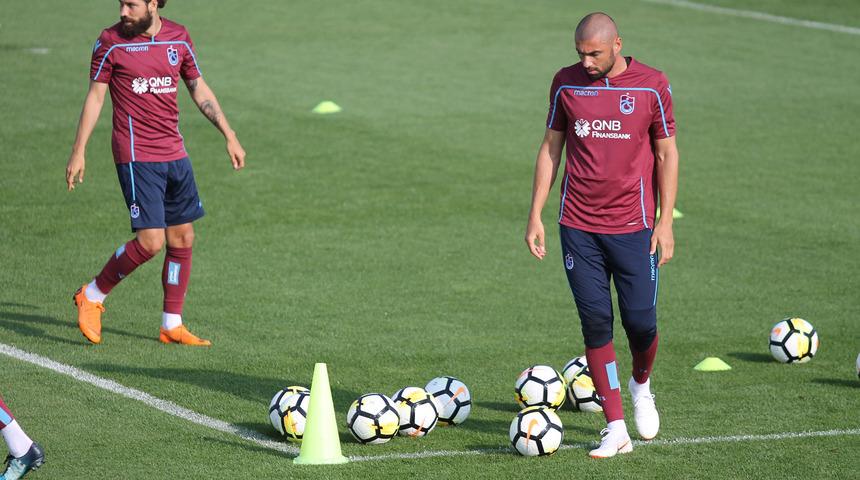 Trabzonspor'da Burak Yılmaz idmanda sakatlandı!