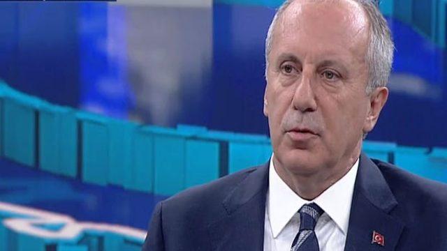 Muharrem İnce 24 Haziran'dan sonra ilk kez canlı yayına çıktı! Çok önemli sözler