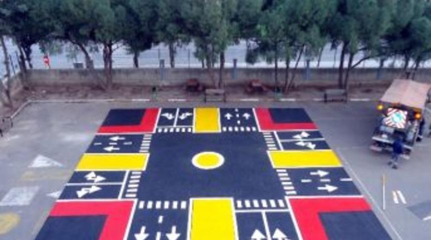 B&uuml;y&uuml;kşehir&rsquo;den Okullara Trafik Eğitim Parkı