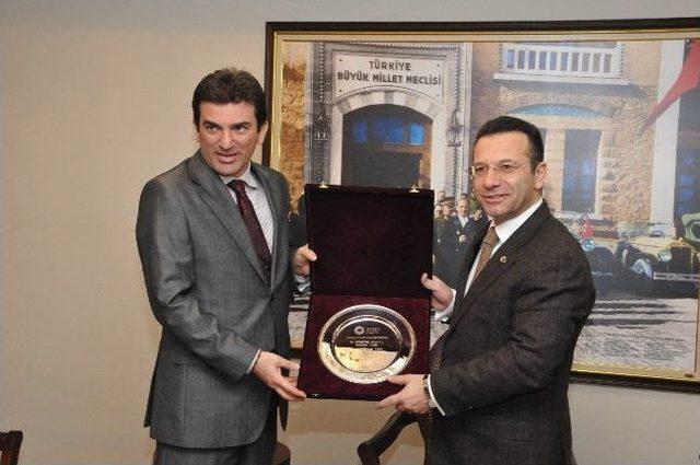 İto Başkanı ndan Vali Aksoy&rsquo;a Ziyaret 1