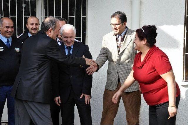Başkan Saatcı&rsquo;dan G&uuml;mr&uuml;k M&uuml;d&uuml;rl&uuml;ğ&uuml;ne Ziyaret 2