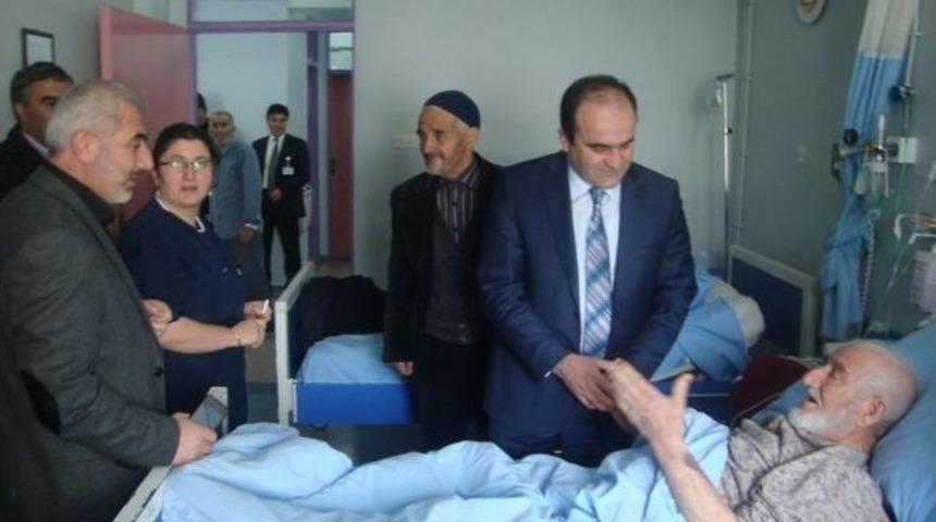 Milletvekili &Ouml;zbek'den Hastalara Ziyaret