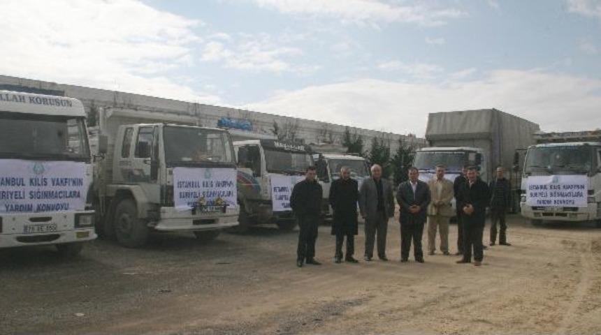 Kilisli İş Adamlarından Suriyelilere 100 Ton Un