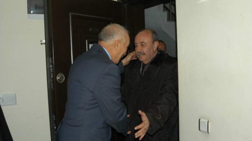 Chp İl Başkanı Sadık Atila, Otobusc&uuml;ler Odası Başkanı Ali Aslan&rsquo;ı Ziyaret Etti