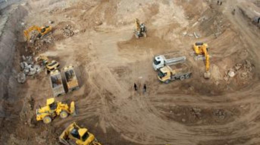 Dev Komplekste Hafriyat &Ccedil;alışması S&uuml;r&uuml;yor