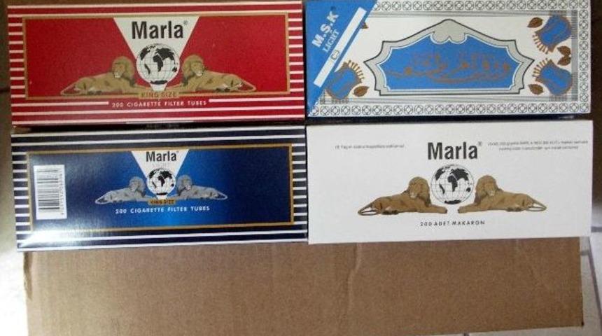 Susurluk'ta Ka&ccedil;ak Sigara Ve İ&ccedil;ki Operasyonu