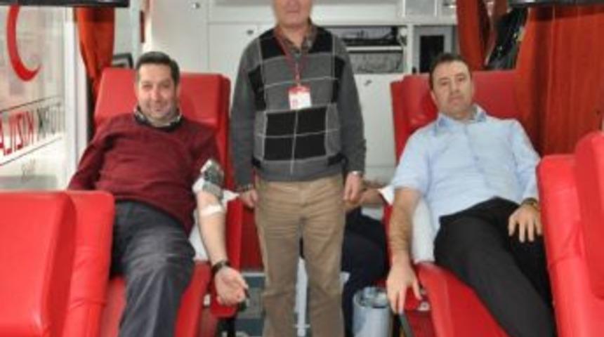 Biga'da Kan Bağışı Kampanyası