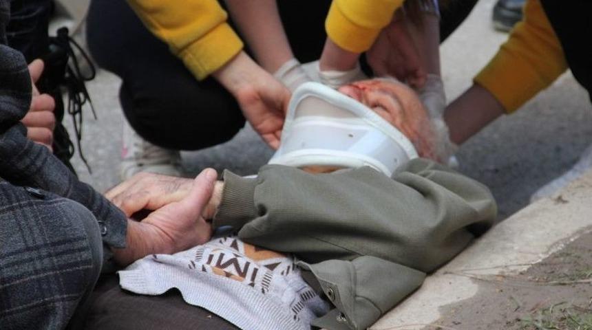 &Ccedil;ankırı'da Trafik Kazası, 1 Yaralı