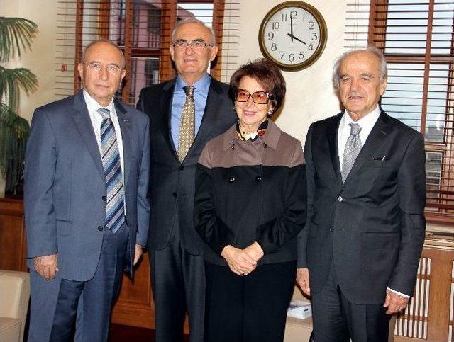 İnonü’den Başkan Yılmaz’a Ziyaret 1