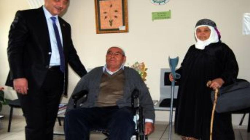 Recep Dede, Tekerlekli Sandalyeye Kavuştu