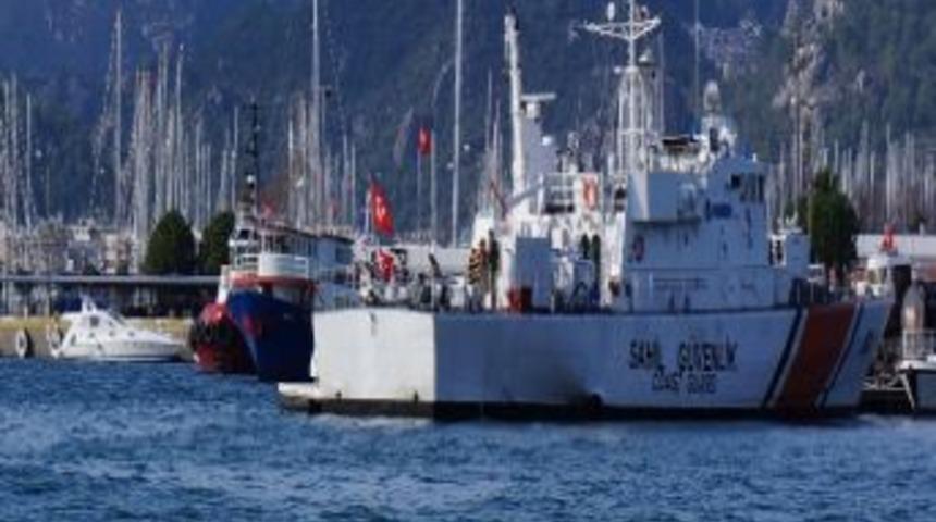 Marmaris'te Yunan Bayraklı Motor Yata Operasyon