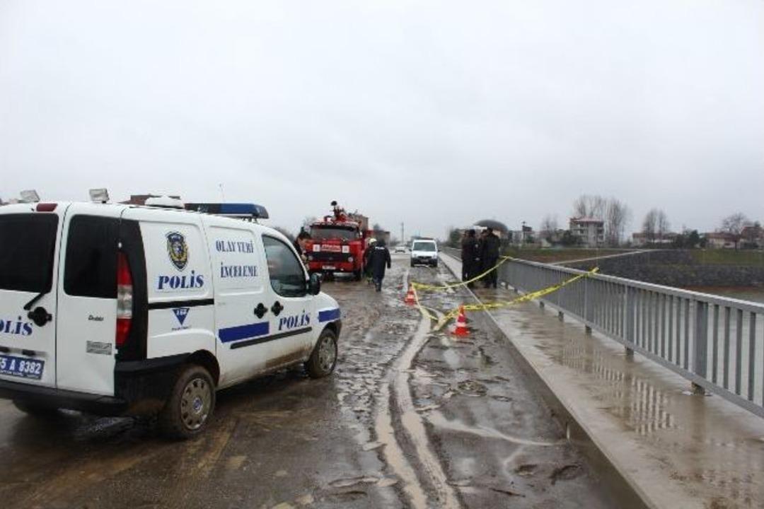 Yeşilırmak&rsquo;a Atlayan Şahıs Kayboldu