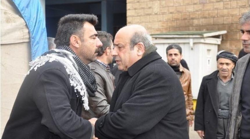 Bdp'li Kaplan Heyelandan &Ouml;lenlerin Taziyesine Katıldı