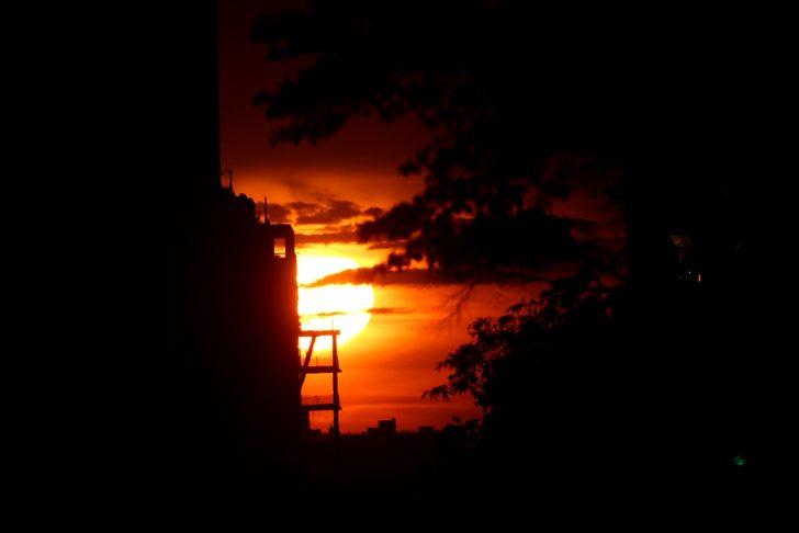 New York'ta gün batımı 'Manhattanhenge' G3