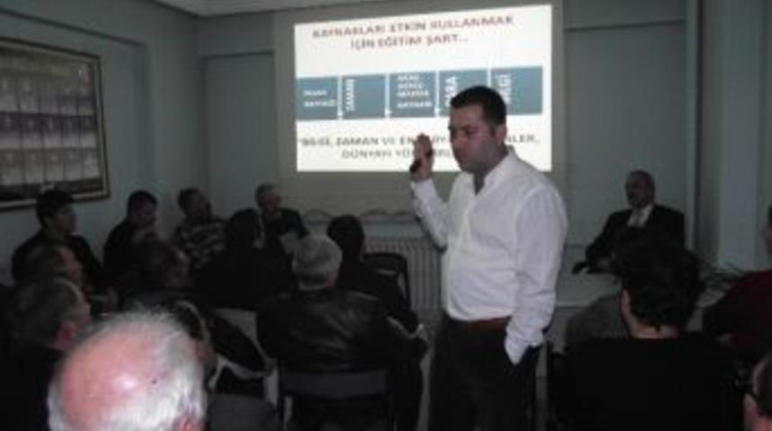 Mhp Talas İl&ccedil;e Teşkilatı&rsquo;ndan &lsquo;siyaset İletişimi&rsquo; Konferansı