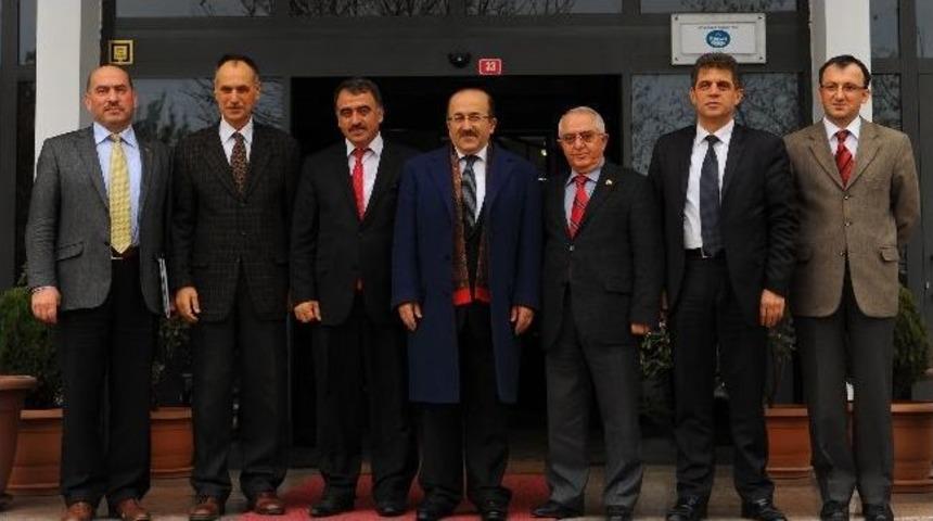 Doğu Karadeniz Belediyeler Birliği Enc&uuml;men Toplantısı Ak&ccedil;aabat&rsquo;ta Yapıldı