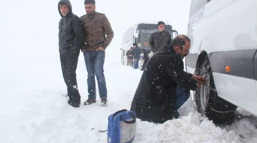 (&ouml;zel Haber) Hakkari&rsquo;de Kara Kış