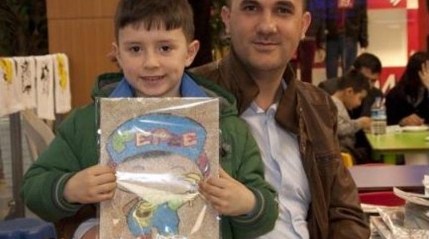 Vali Şenol Engin İlkokulundan Kum Boyama Şenliği