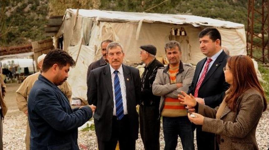 İl Genel Meclis Başkanı Arı, Demre'de İncelemelerde Bulundu