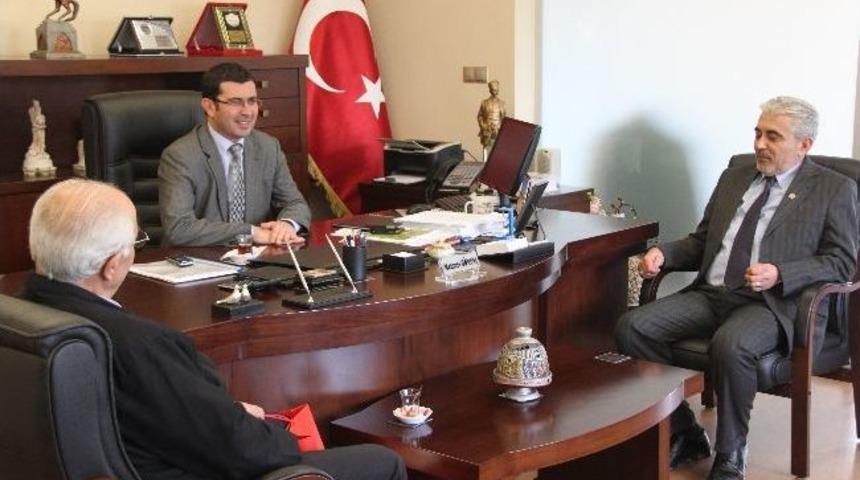 Şehit Ve Gazi Aileleri Derneği&rsquo;nden Başkan G&ouml;nen&ccedil;&rsquo;e Ziyaret