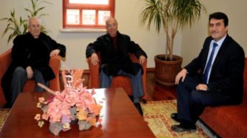 Bursa&rsquo;nın İki &Ouml;nemli İsminden Başkan D&uuml;ndar&rsquo;a Ziyaret