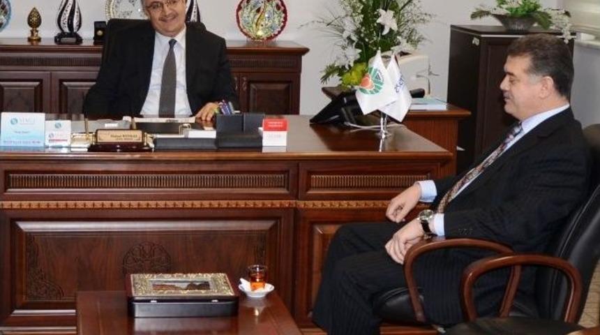 İl Emniyet M&uuml;d&uuml;r&uuml; Ayg&uuml;n'den Esenlik'e Ziyaret