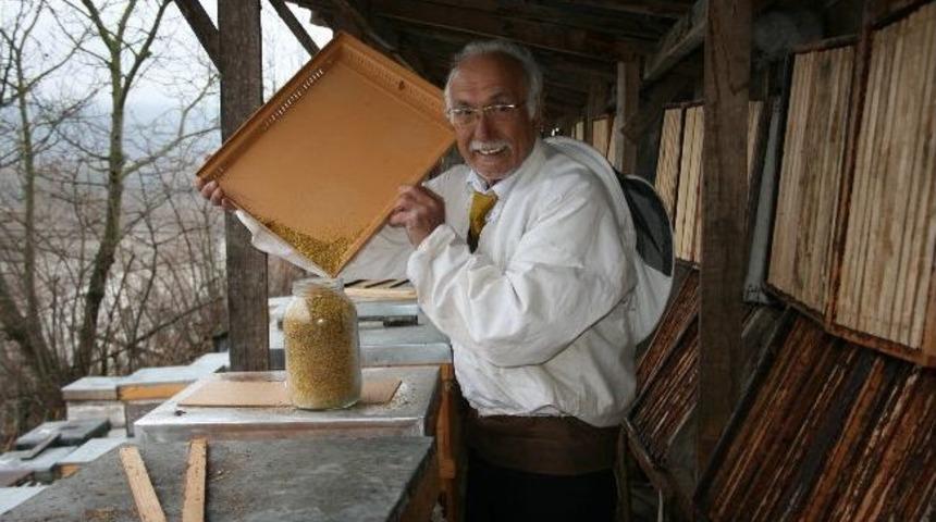 Emekli &Ouml;ğretmen &Uuml;&ccedil; &Ccedil;eşit Bal &Uuml;retiyor