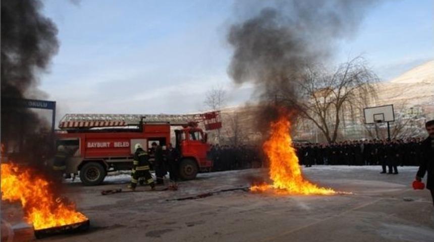 Bayburt'ta 2012 Yılında 84 Yangına M&uuml;dahale Edildi