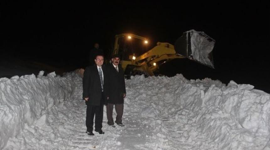 Taşlı&ccedil;ay&rsquo;da Karla M&uuml;cadele &Ccedil;alışması