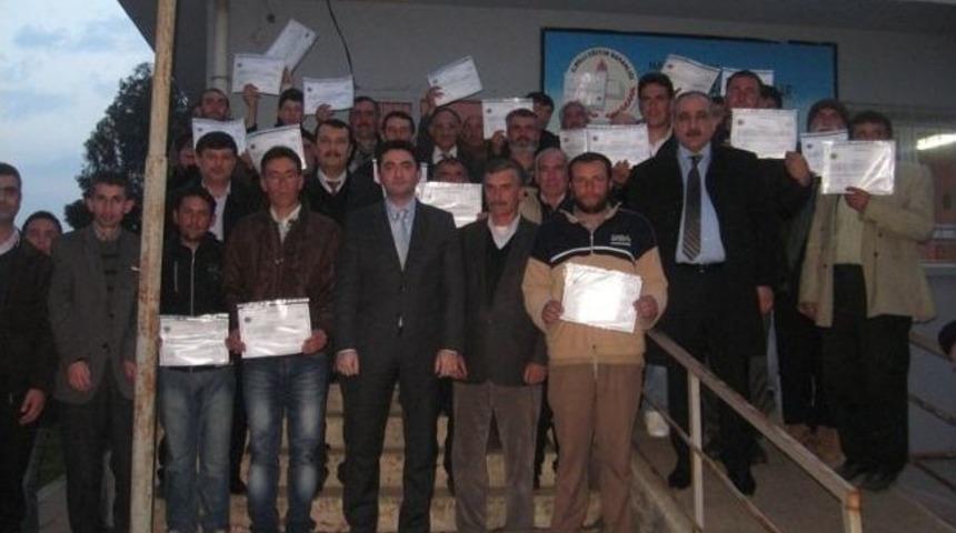 Hassa&rsquo;da &Ccedil;obanlara Sertifika Verildi