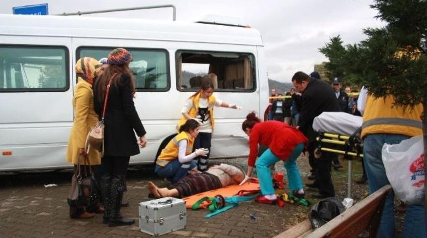 Giresun&rsquo;da Trafik Kazası: 4 Yaralı