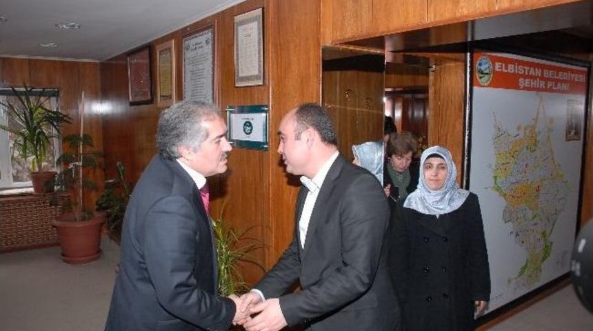 Beyazay Derneği&rsquo;nden Başkan K&uuml;&ccedil;&uuml;k&rsquo;e Ziyaret