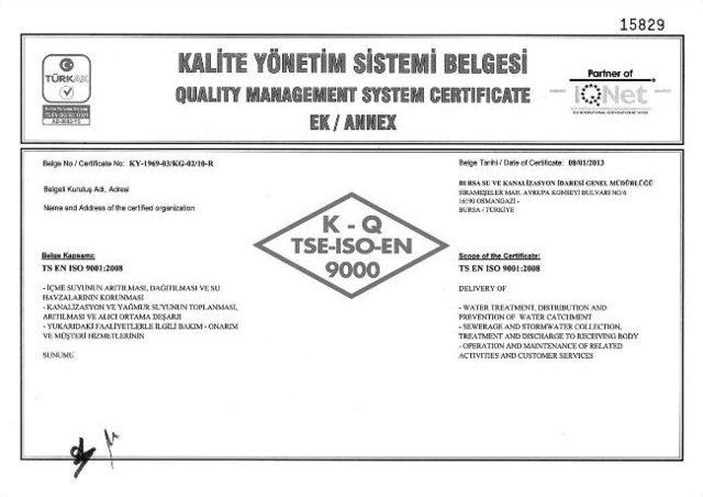 Buski’nin Kalite Yönetim Belgesi Yenilendi