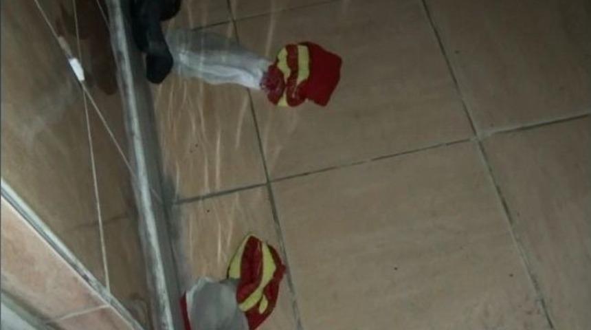 Halı Sahanın İstinat Duvarının &Ccedil;&ouml;kmesi