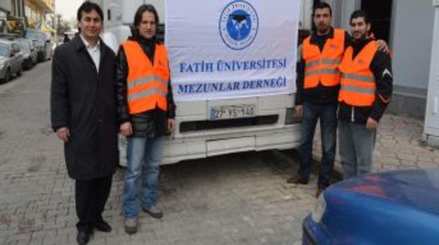 Fatih &Uuml;niversitesi Mezunlarından Suriye&rsquo;ye Anlamlı Yardım
