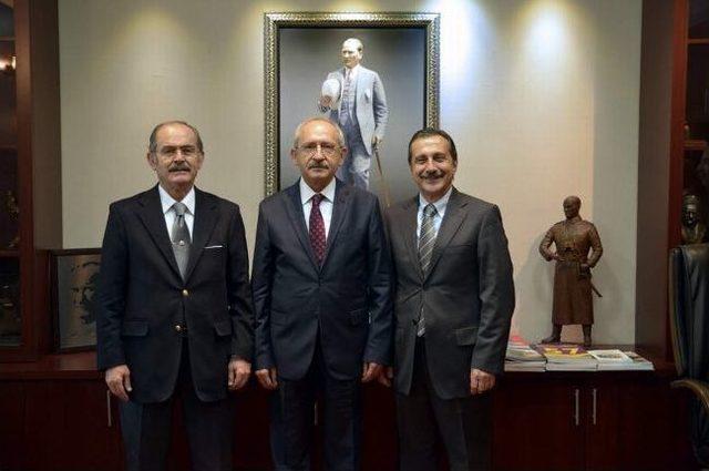 Kılı&ccedil;daroğlu&rsquo;ndan Tepebaşı Belediyesi ne Ziyaret 1