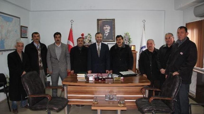 Alaplı Muhtarlar Derneği Başkanı Ahmet Uysal&rsquo;dan Ziyaretler