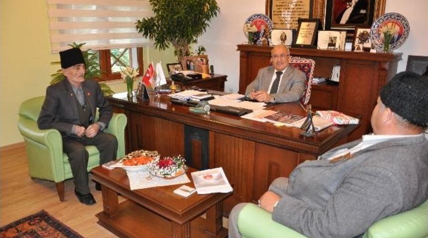 Tarsus Kuva-i Milliye Derneği&rsquo;nden Başkan Kocamaz&rsquo;a Ziyaret