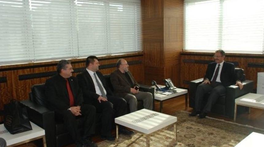 Başkan &Ouml;zhaseki'ye Ziyaretler