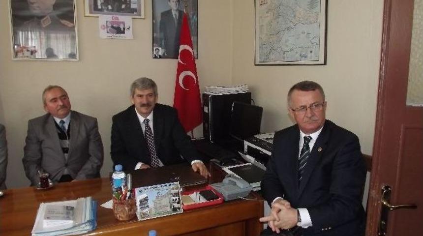 Mhp Genel Başkan Yardımcısı Malkara&rsquo;da Partililerle Buluştu