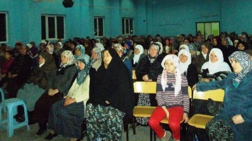 Hisarcık&rsquo;ta "peygamber Efendimizin Aile Hayatı" Konulu Konferans