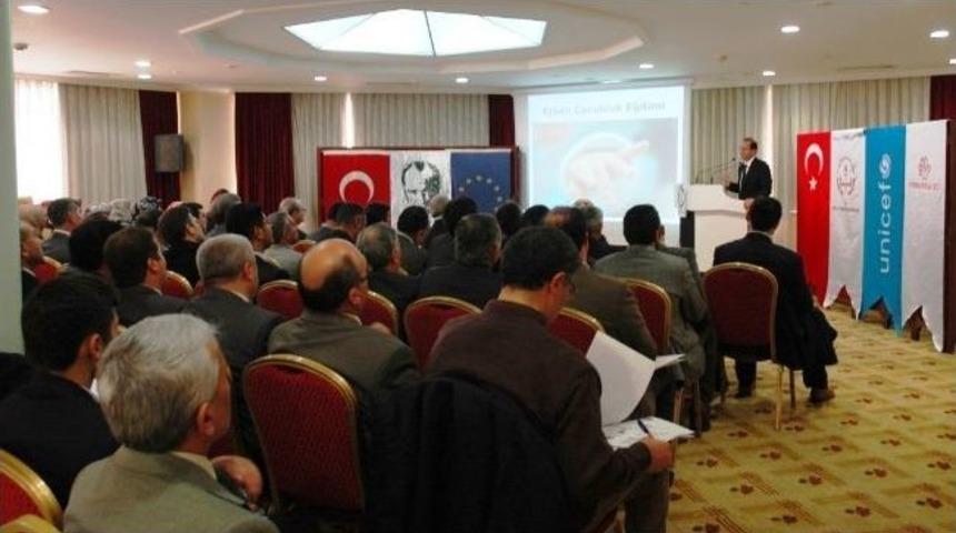 Adana&rsquo;da Din G&ouml;revlilerine Okul &Ouml;ncesi Eğitim Semineri