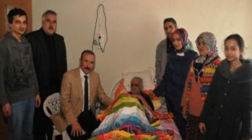 Doktor Başkandan Hasta Ziyaretleri