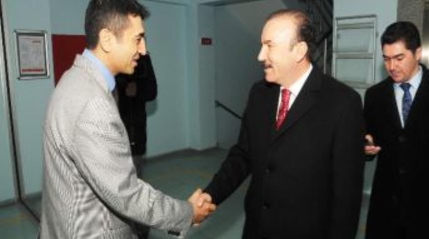 Başkan Doğan İl&ccedil;e Emniyet M&uuml;d&uuml;r&uuml;n&uuml; Ziyaret Etti